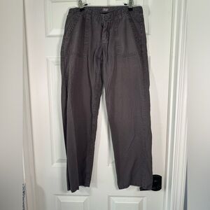 J. Galt Brandy Melville Grey Cargo Utility Style Pants Low Rise Womens Size 26